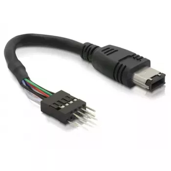 FireWire-kaabel DeLOCK 82379 0,016 m must isane/isane