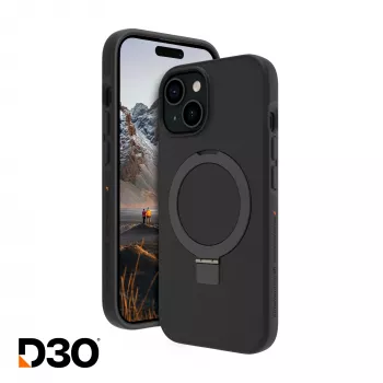 Kaitseümbris dbramante1928 Iceland Ultra D3O MS Kick iPhone 17e/16e/15/14/13 jaoks, 6,1 tolli (15,5 cm), Must