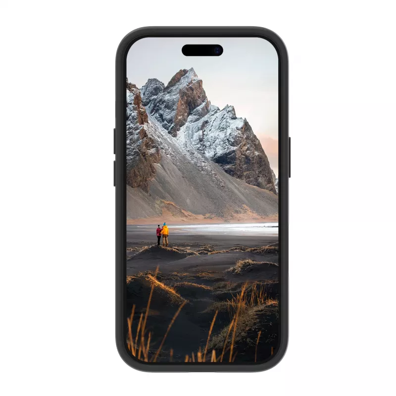 Kaitseümbris dbramante1928 Iceland Ultra D3O MS Kick iPhone 17e/16e/15/14/13 jaoks, 6,1 tolli (15,5 cm), Must