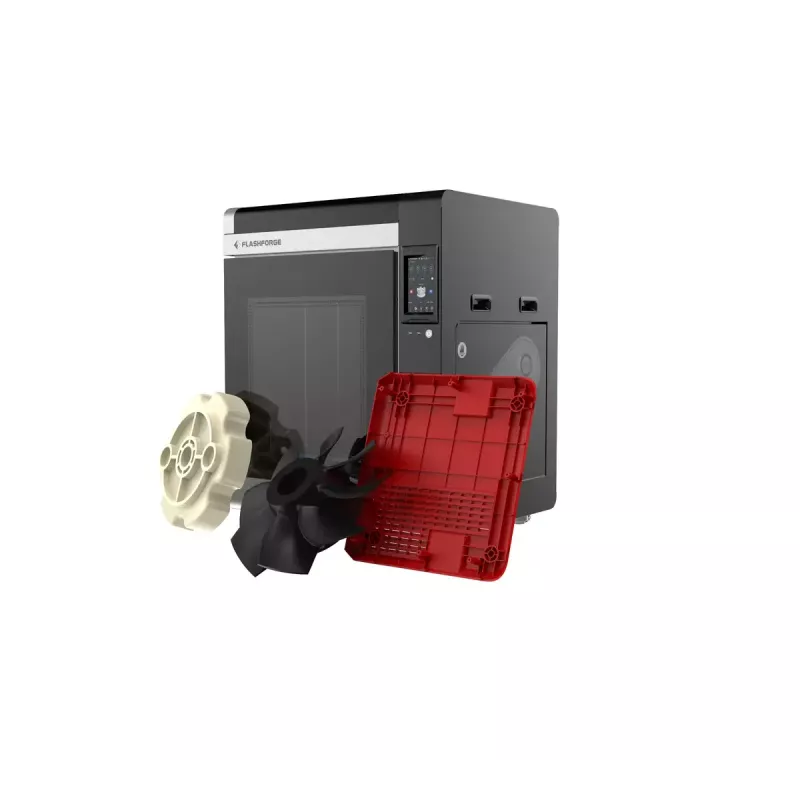 3D-printer Flashforge Creator 4A — ehitusmaht 400×350×500 mm, 1,75 mm filament, max alus 120 °C, Wi‑Fi