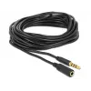 Audio kaabel DeLOCK 84669 5m 3.5mm Must