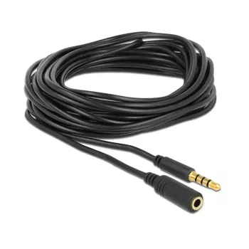 Audio kaabel DeLOCK 84669 5m 3.5mm Must