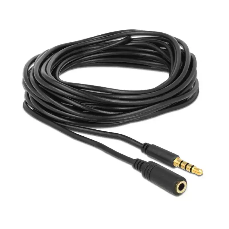 Audio kaabel DeLOCK 84669 5m 3.5mm Must