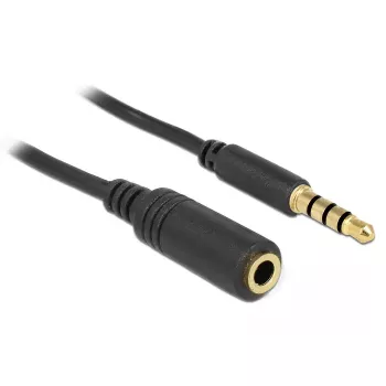 Audio kaabel DeLOCK 84669 5m 3.5mm Must
