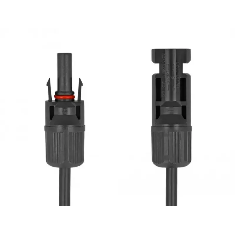 Kaabel DeLOCK DL4 päikesekaabel 6 mm² isane emasele 5 m must