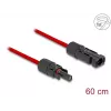 Kaabel DeLOCK DL4 Solar lame kaabel isane-emane 60 cm punane 3,3 mm²
