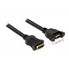 HDMI-kaabel DeLOCK 0,25m 2xHDMI