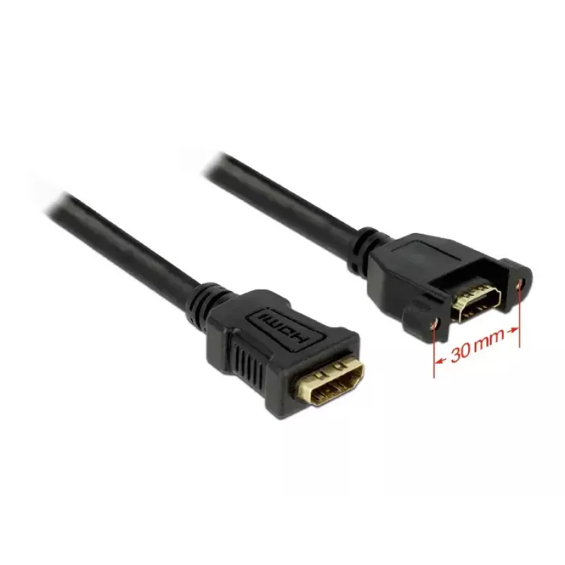 HDMI-kaabel DeLOCK 0,25m 2xHDMI