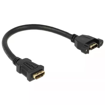 HDMI-kaabel DeLOCK 0,25m 2xHDMI