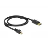 DisplayPort-kaabel DeLOCK 83721 Mini DisplayPort 1m Must