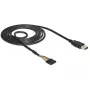 USB-kaabel DeLOCK 1,8m USB2.0-A/TTL 6-p Must
