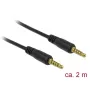 Audio kaabel DeLOCK 85697 2m 3.5mm Must