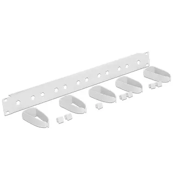 Kaablikanalisüsteem DELOCK 43346 — metallist, hall, 98 × 44,2 mm