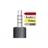 Helikaabel DeLOCK 84724 1.5m 3.5mm 3 x RCA Must
