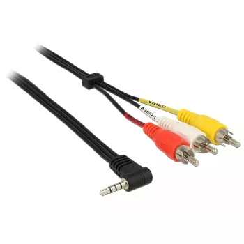 Helikaabel DeLOCK 84724 1.5m 3.5mm 3 x RCA Must