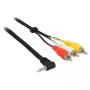 Helikaabel DeLOCK 84724 1.5m 3.5mm 3 x RCA Must