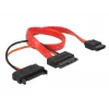 SATA-kaabel DeLOCK 0,3 m punane
