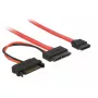 SATA-kaabel DeLOCK 0,3 m punane