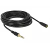 Audio kaabel DeLOCK 85590 5m 3.5mm Must