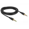 Audio kaabel DeLOCK 85601 3m 3.5mm Must