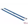 Kaabliside DeLOCK 18797 Terasest Sinine 200mm 10 tk