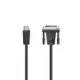 Hama 00205018 videokaabli adapter 1,5 m HDMI tüüp A (standard) DVI-D must