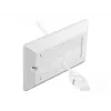 Seinaplaat DeLOCK 66496 valge