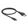 DeLOCK kahesuunaline USB USB-C – DisplayPort kaabel 8K 60 Hz 0,5 m