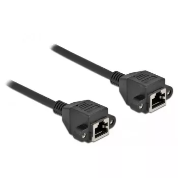 DeLOCK võrgukaabel Cat.6A RJ45-RJ45 1m must