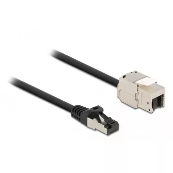 Kaabel RJ45 pistik kuni Keystone Moodul RJ45 pesa DeLOCK 87028