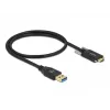 USB-kaabel A-tüüpi isane - C-tüüpi isane 0,5m DeLOCK 84007
