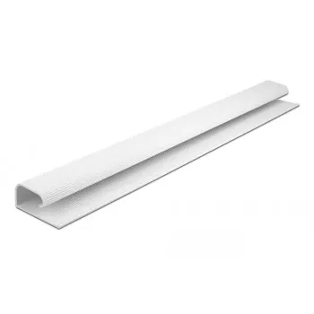 Kaablikanal DeLOCK 20884 lauakinnituseks 57x25mm 400mm 2tk valge