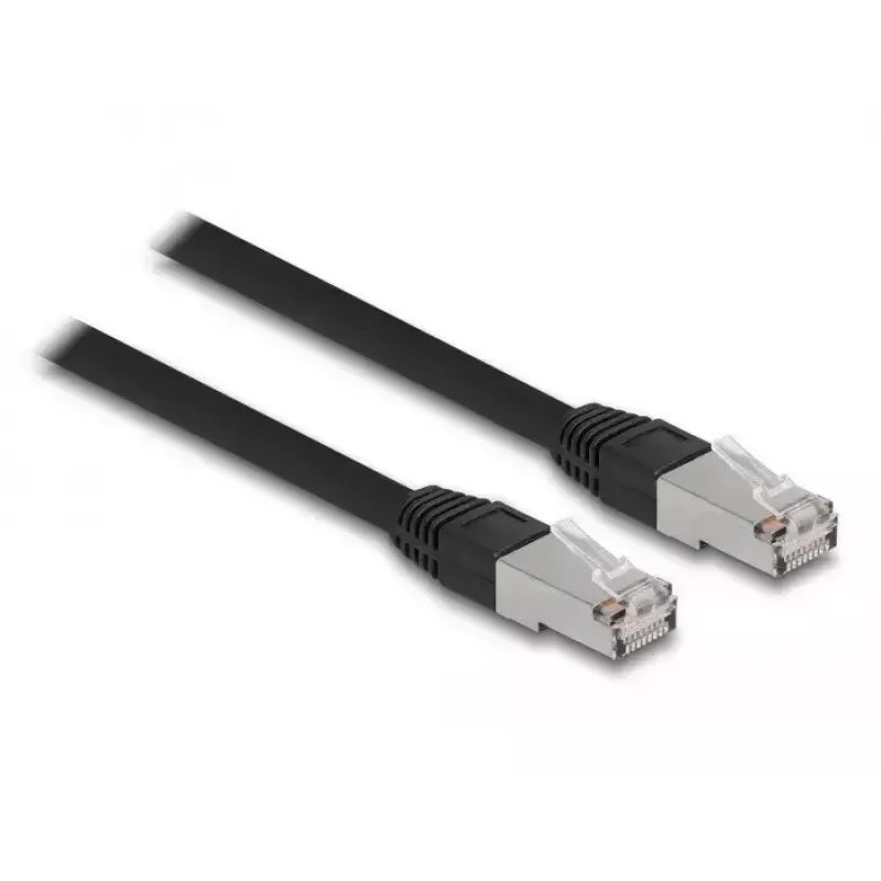 Võrgukaabel DeLOCK RJ45 Cat.6A 5m Must