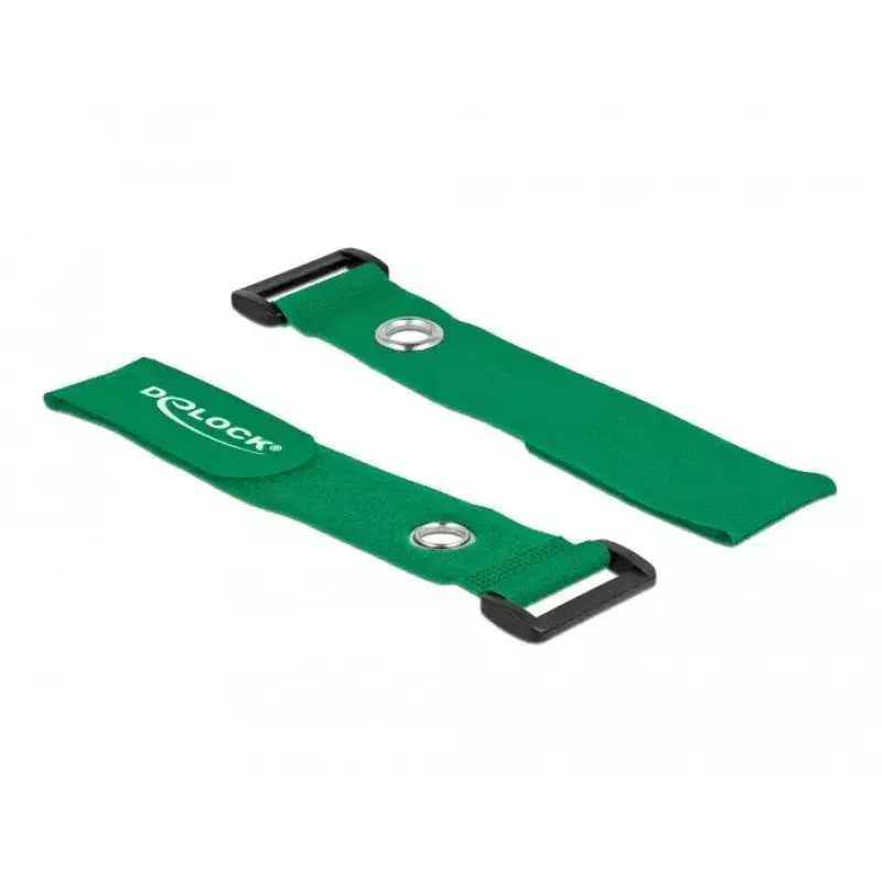 Takjakinnitusega kaabliside DeLOCK 19553 roheline 280mm 3 tk