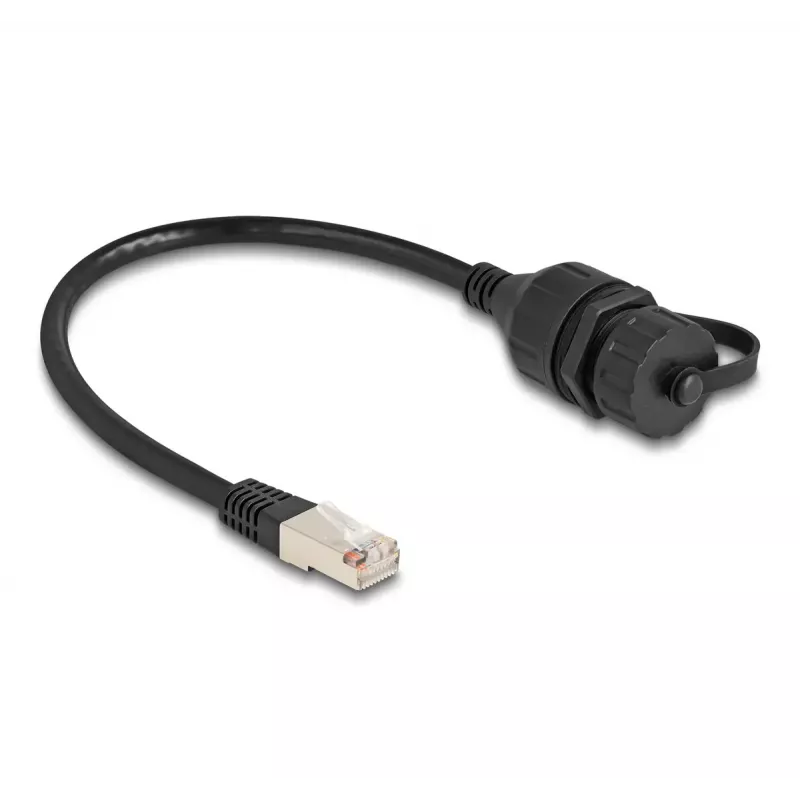 DeLOCK kaabel RJ50 isane RJ50 emasele IP67 veekindel 20 cm