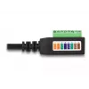 DeLOCK RJ45 kaabel Cat.5e pistikupesa terminaliploki adapterile 21,5 cm