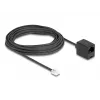 DeLOCK Telefonikaabel RJ11 pistik RJ45 pesasse must 10 m