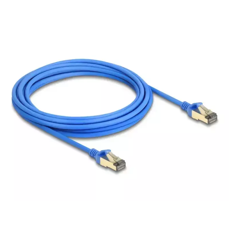 DeLOCK RJ45 võrgukaabel Cat.8.1 F/FTP õhuke 5 m sinine