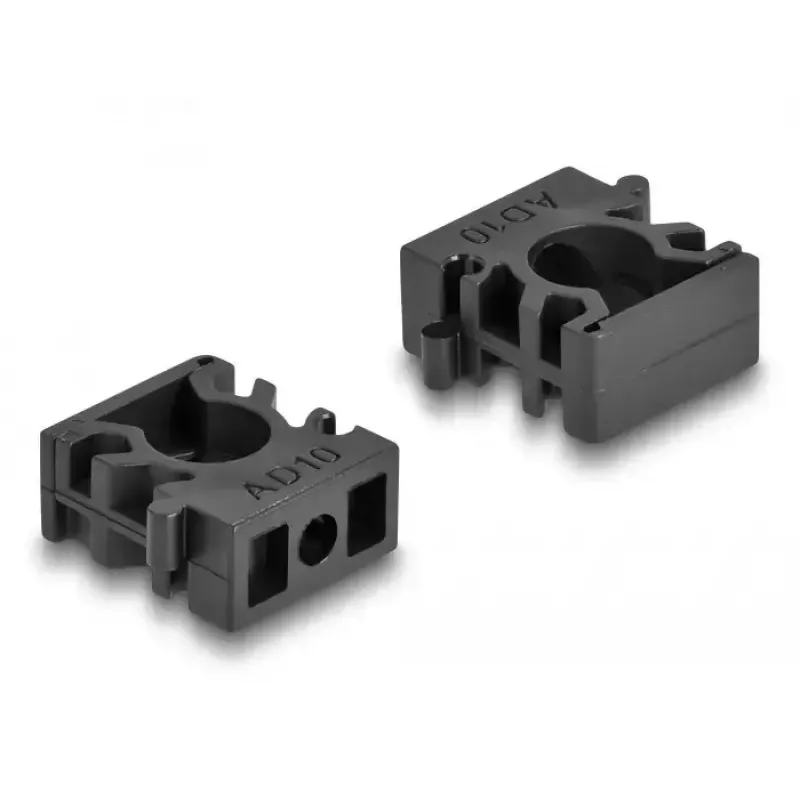 Kaablihoidik DeLOCK 60481 10 mm must 8 tk