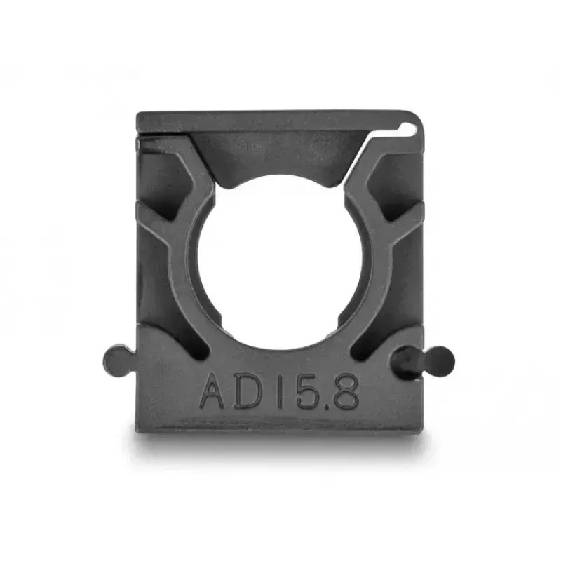 Kaablihoidik DeLOCK 60483 15,8 mm must 8 tk