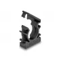 Kaablihoidik DeLOCK 60483 15,8 mm must 8 tk