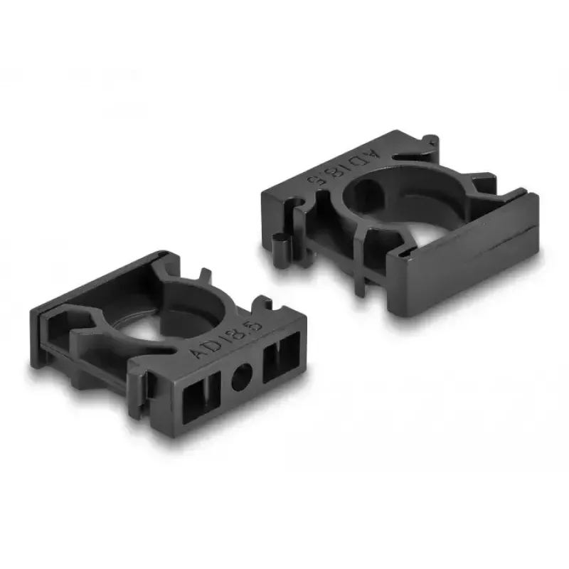 Kaablihoidja DeLOCK 60484 18.5 mm must 8 tk