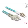DeLOCK fiiberoptiline kaabel LC Duplex -> SC Duplex OM3 3 m