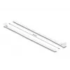 Takja- ja aaskinnitusega kaabliside DeLOCK 18643 L 150 x L 7,2 mm 100 tk valge