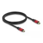 USB-kaabel DeLOCK 80090 USB-C isane-isanele 5 Gbps 1 m PD 3.0 100 W E-Marker