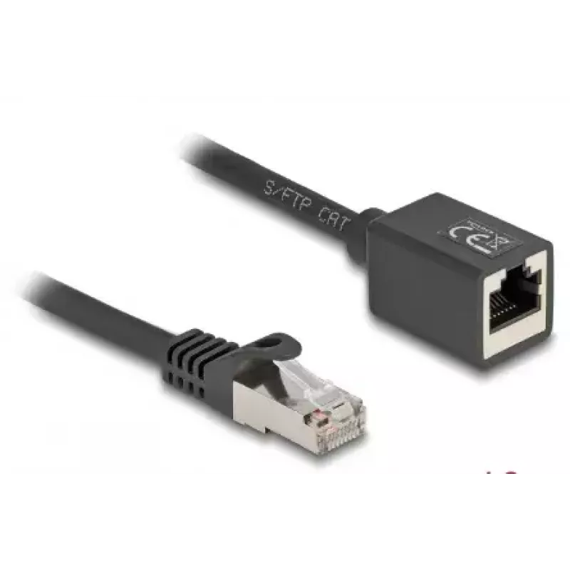 Võrgukaabel DeLOCK 90323 RJ-45 Cat6a 10 m Must