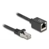 Võrgukaabel DeLOCK 90294 RJ-45 Cat6a 1 m Must