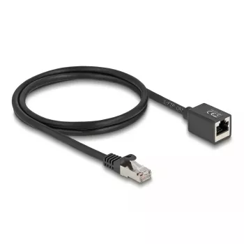 Võrgukaabel DeLOCK 90294 RJ-45 Cat6a 1 m Must