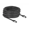 Võrgukaabel DeLOCK 80576 RJ-45 Cat8.1 15 m Must