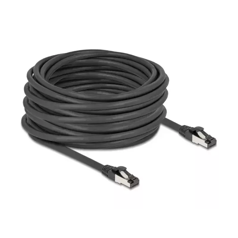 Võrgukaabel DeLOCK 80576 RJ-45 Cat8.1 15 m Must